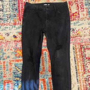 Old navy Rockstar super skinny ripped jeans